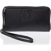 Armani Exchange für Damen. 9484860A87400020 Faltbare Brieftasche schwarz (OSFA), Lässig, Polyester