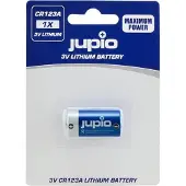 Jupio Baterie CR123A Lithium 3V 1ks