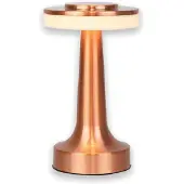 Luxus Europe - Tischlampe Touch Beau Rosé - Kabellose LED-Tischlampe für den Innenbereich – USB-C wiederaufladbar