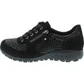 Waldlaufer Havy Soft Sneaker Schwarz