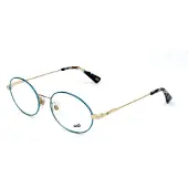 Web -Brille WE5275 51/18/140 Hellgold Metall FRAU WE5275