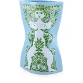 Bjørn Wiinblad - Nina Vase - Hellblau/Grün - H28.5 cm