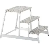 Zarges Aluminium-Maschinentritt Z 600 3 Stufen 0,6