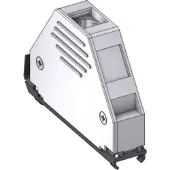 Deltron Connectors DCEM 37 D-SUB Gehäuse Polzahl (num): 37 Kunststoff, metallis