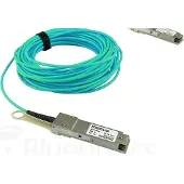 BlueOptics Q28-AOC-10M-BC-BO Glasfaserkabel QSFP28 OM3 Aqua-Farbe (Q28-AOC-10M-BC-BO)