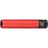 Vigor Schlagschrauber Steckschlüsseleinsatz lang V5932 1/2" Sechskant SW 21 mm