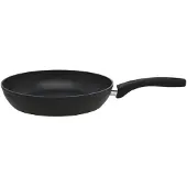 Elo Stahlwaren Lukullus - Bratpfanne, Rund, Schwarz, Aluminium, 1,3 l, Keramik, Gas, Halogen, Induktion, 24 cm