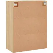 vidaXL Wandschrank Sonoma-Eiche 69,5x34x90 cm