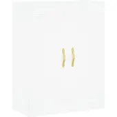 vidaXL Highboard Weiß 69,5x34x180 cm Holzwerkstoff