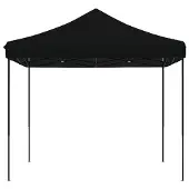 vidaXL Partyzelt Faltbar Pop-Up Schwarz 292x292x315 cm