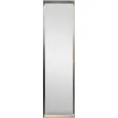 Xora Standspiegel INSIDE, 135 cm hoch, 35 cm breit, 40 cm tief, schwarz/silber