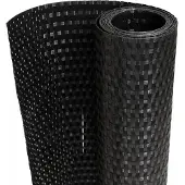 vidaXL Balkon-Sichtschutz Schwarz 300x80 cm Poly Rattan