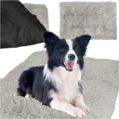 B2X Hundebettmatte XXL grau 110x75cm