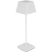 Sigor LED-Außentischleuchte NUINDIE weiss eckig