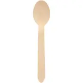 Papstar 180 Löffel, Holz pure 16 cm natur