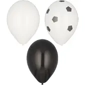 Papstar Luftballons Ø 29 cm farbig sortiert "Football" 96 Stück