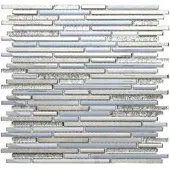 Premium Mosaic Glasmosaik platin 30x30 cm glanz MOSMIXPLATIN