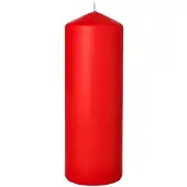 Starpak 6 X Stumpenkerze Ø 70 mm · 200 mm rot