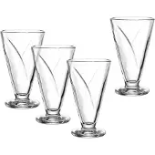 Leonardo Eisbecherglas Cono 360ml (Set von 4)