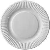 Starpak Teller, Pappe rund Ø 18 cm weiß, 8 x 100 Stück 800 Stück