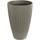 Prosperplast Doniczka Latia Round High - Mocca