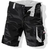 Bullstar kurze Arbeitshose WORXTAR schwarz/grau GLO760407081