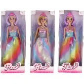 Fleur Puppe Regenbogenprinzessin 2 sortiert | 4 Stück