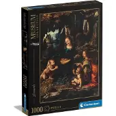 Clementoni Puzzle 1000 Teile Museum Louvre Leonardo da Vinci Kunst
