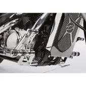 Falcon Round Style Fußrastenanlage +12cm für Suzuki M 800 Intruder Unisexanthrazit130 - Motorradteile - Anbauteile