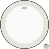 Remo Powerstroke 4 Clear Bassdrumhead 22"