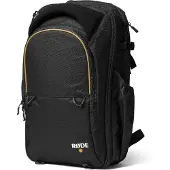 Rode RØDE Rucksack Rucksack Schwarz Alcantara, Polyester