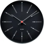 Arne Jacobsen Bankers Wall Clock-21 Cm Wanduhr