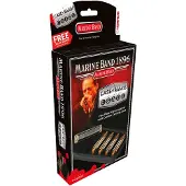Hohner Marine Band 1896 5er-Pack (C- D- E- G- A-Dur)