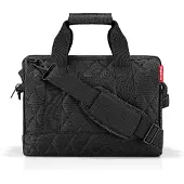 Reisenthel allrounder M, Reisetasche, Sporttasche, Schultertasche, Rhombus Black, 18 L, MS7059