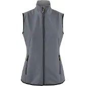 Printer Damen Trial Softshell Weste 280 g/m² mit Reißverschlusstaschen und elastischen Bündchen