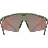 Uvex flowline, Multisportbrille, Junge/Mädchen, Halbrandlos, Grün, Schwarz, 1 Stück(e)