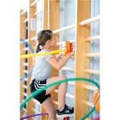 Spordas Reifenhalter Set - Turnwand Zubehör für Kinder