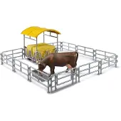 BRUDER - Accessories: Hay rack with fences and trough (62612)
