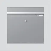 Siedle S. & Soehne Briefkasten-Modul sil/met m.Einwurfk. BKM 611-4/4