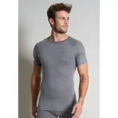 Ceceba Thermo T-Shirt Thermo Sport in grau-dunkel-melange | Gr.: 9