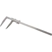 Dasqua 1310-0015 Monoblock-Messschieber mit Spitzenbacken und Feineinstellung 1000mm 1St.