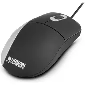 Urban Factory Desktop Silk Mouse Maus Beidhändig USB Typ-A Optisch 800 DPI