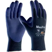 ATG 12 Paar Nylon-Strickhandschuhe, `MaxiFlex EliteTM` - Größe 9 (L)