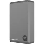 Mobile Origin MO-30WPD-PB14, 20000 mAh, Lithium Polymer (LiPo), Kabelloses Aufladen, 30 W, Grau