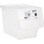 5 Five Aufbewahrungsbox mit Frontöffnung, PP-Kunststoff, Transparent, 24 L, 173615