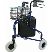 Reha Fund Ergonomischer Dreirad-Gehwagen Barcelona RF-611 - Blau
