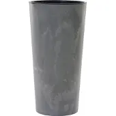 Siena Garden Pflanzgefässe LOCON STONE grau Betonoptik, 25 x 46,5 cm Kunststoffgefäss mit Einsatz