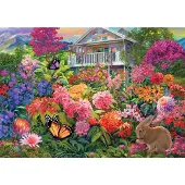 Eurographics Puzzle Bunny Garden 104 Teile Natur Tiere