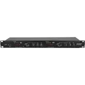 DAP MP-220BT Medienplayer mit Bluetooth 1U Dual-Medienplayer mit FM-Radio, USB/SD-Karte