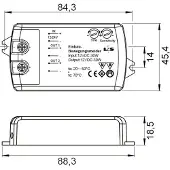 L&S LED Microwave Bewegungssensor 12 / 24 V